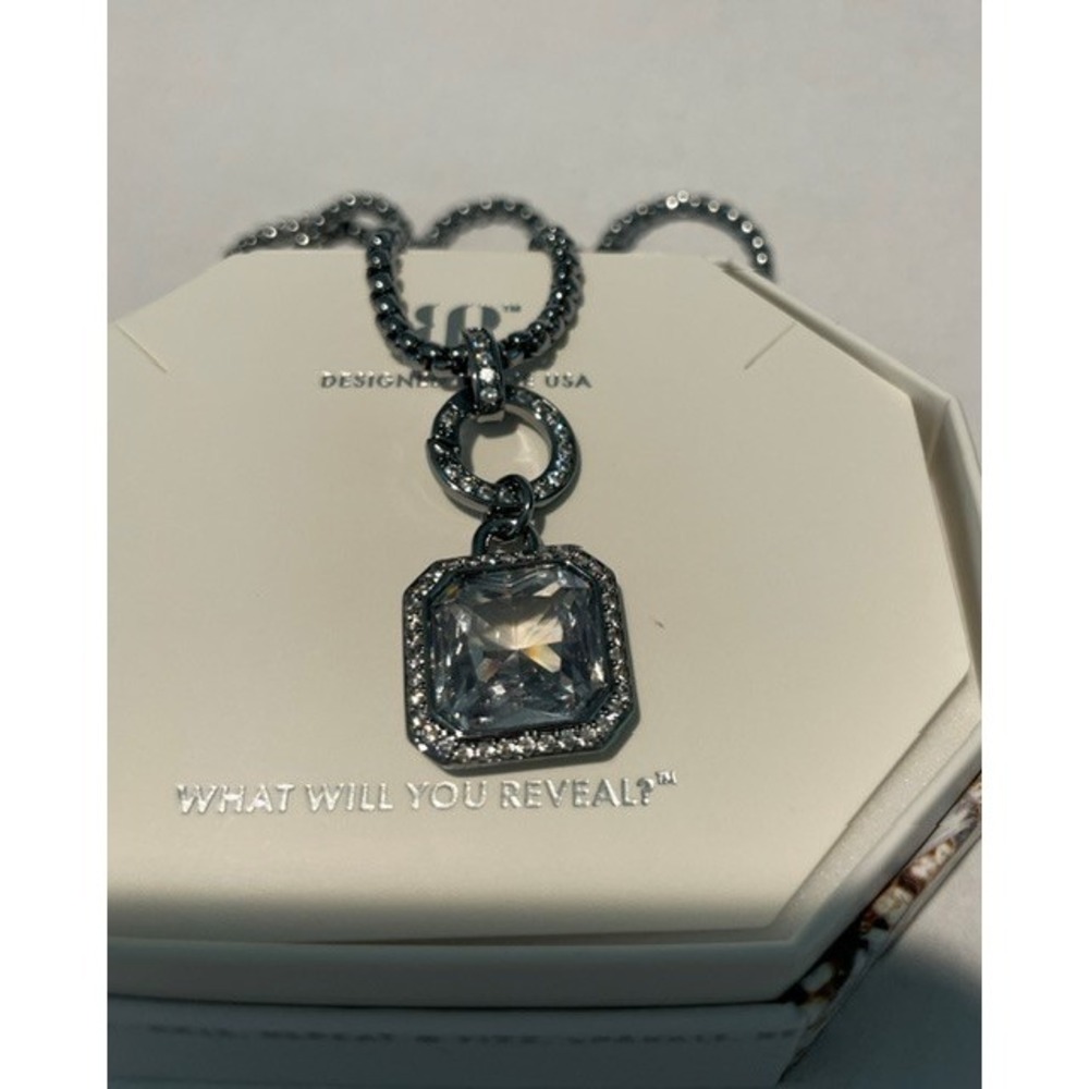 Bomb Party April Necklace - NK77955 She's Blissfully Gorgeous - Cubic Zirconia